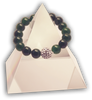 130 New Product - EMF Harmonizing Bracelet Lapis Lasuli Green