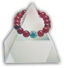 134 New Product - EMF Harmonizing Bracelet Tourmaline Red