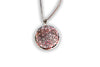 24/7 Quantum EMF Harmonizer Protector S925 Sterling Silver Quantum Flower of Life Energy EMF Protector with  925 Sterling Silver chain
