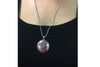 24/7 Quantum EMF Harmonizer Protector S925 Sterling Silver Quantum Flower of Life Energy EMF Protector with  925 Sterling Silver chain