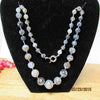 50 Gray Agate Quantum EMF Harmonizing Necklace - Be Balanced Anywhere YOU Go!