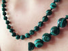 Quantum Infused Natural Malachite Necklace EMF Neutralizer