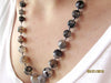 50 Gray Agate Quantum EMF Harmonizing Necklace - Be Balanced Anywhere YOU Go!