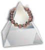 149 New Product - EMF Harmonizing Jewelry Smokey Quartz Globe Tan