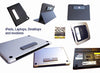 2 Quantum Radiation Protection for Laptop, Desktop and Modems - TransViber®  - GRAY and BLACK