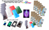 GIFT 10 units - Vortex BioShield® Quantum EMF Radiation Harmonizing Bio Protector - 10 packs - 2 White , 1 Blue, 1 Red, 1 Green and 5 Black