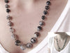 50 Gray Agate Quantum EMF Harmonizing Necklace - Be Balanced Anywhere YOU Go!