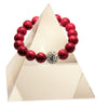 145 New Product - EMF Harmonizing Jewelry Red Turquois Bracelet